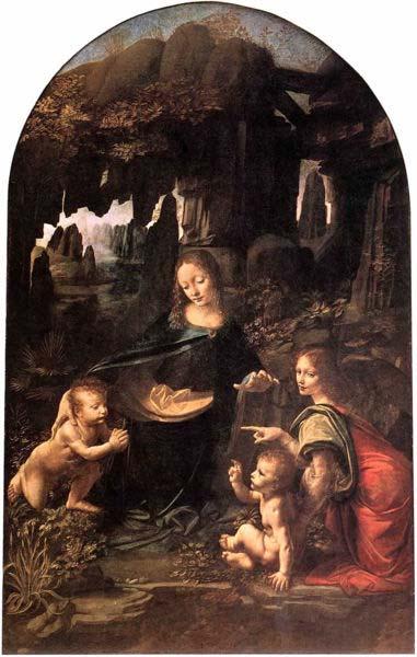 LEONARDO da Vinci Virgin of the Rocks